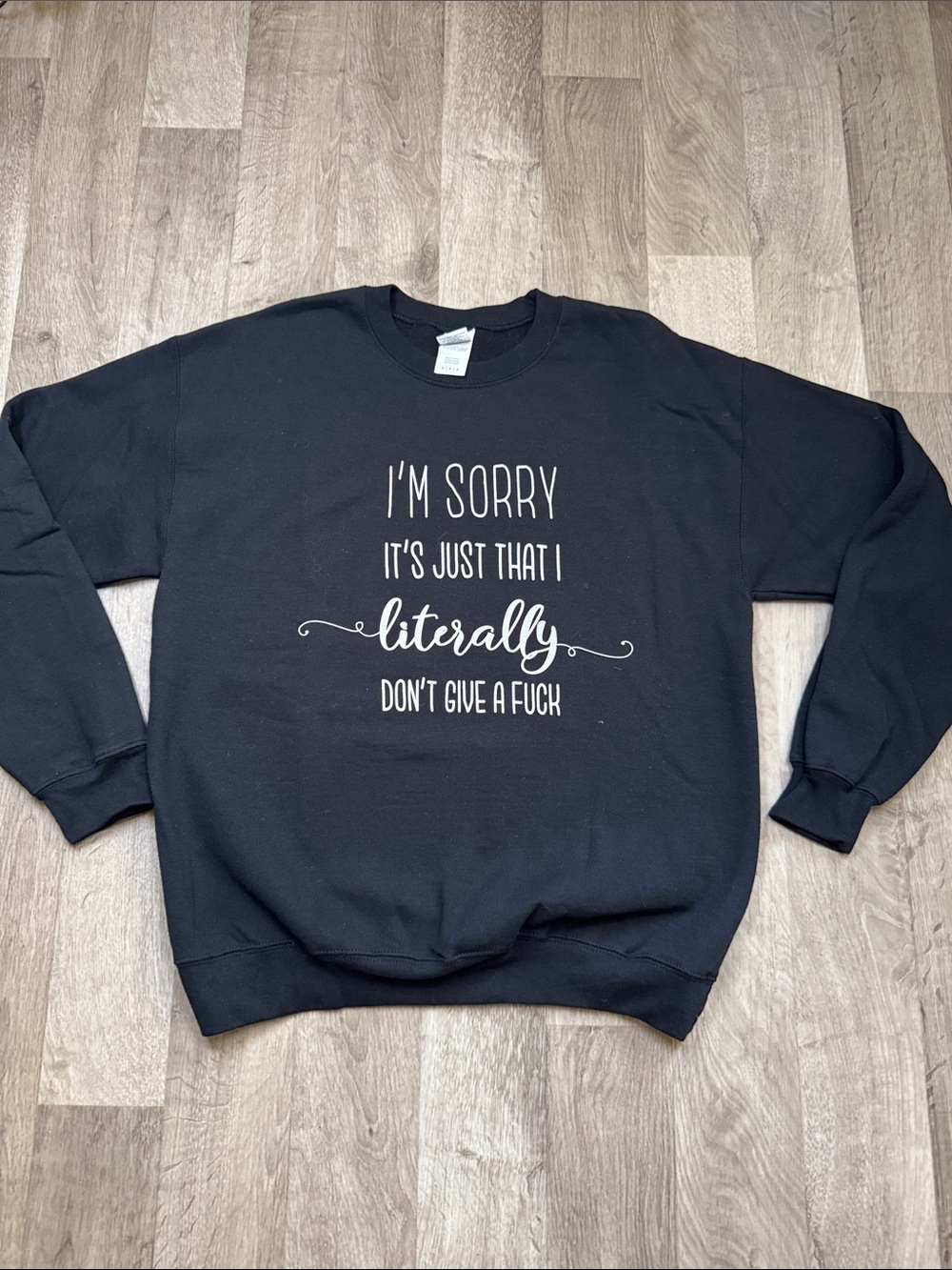 Women Medium Sweatshirt- funny